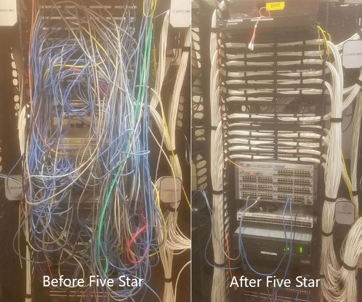 Before/After Cabling